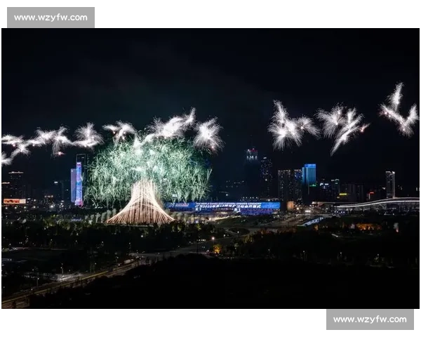 成都世运会焰火彩排惊现 “生命之树”！珙桐花开点亮和平之光